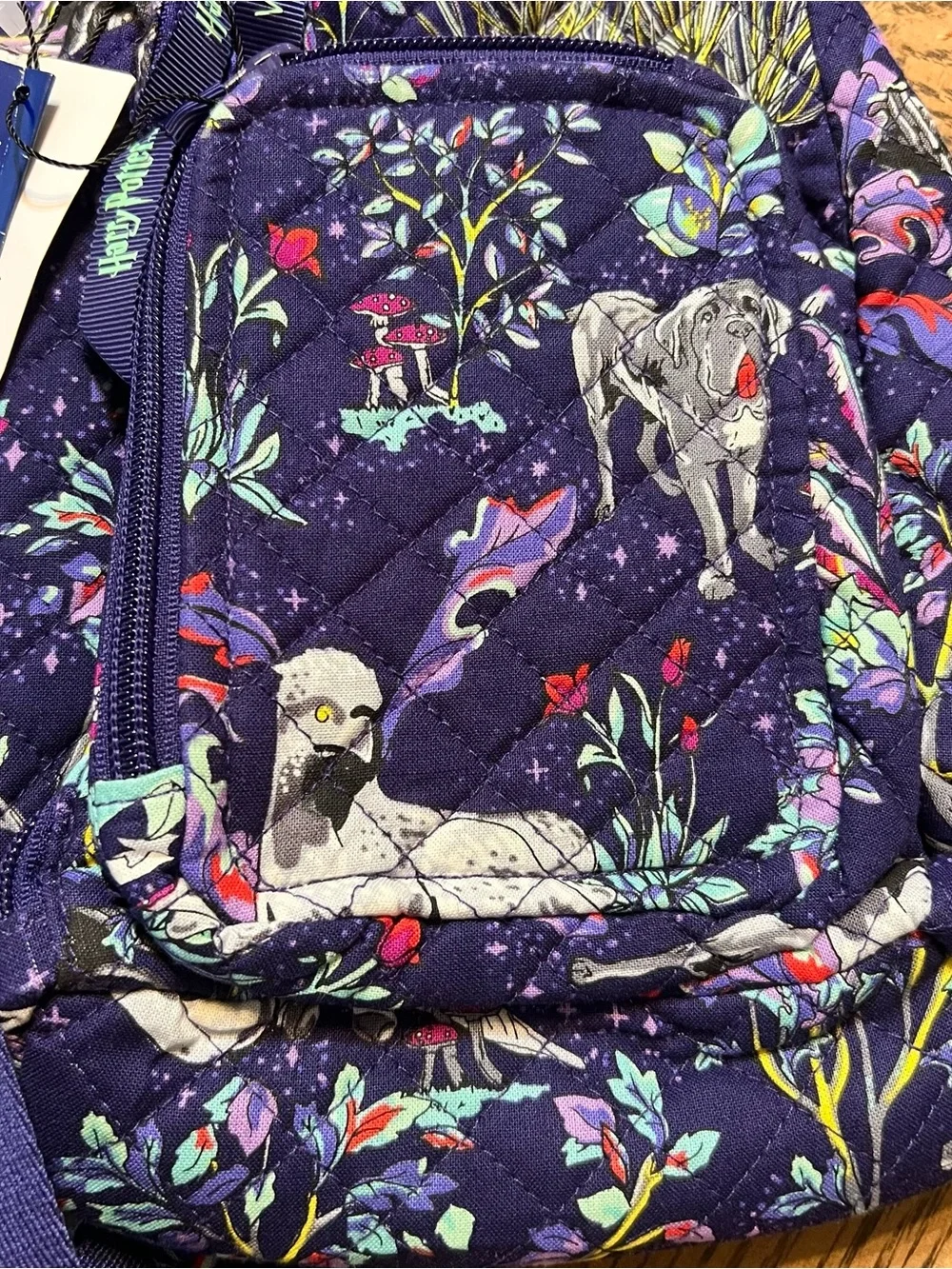 Vera Bradley Harry Potter Sling Backpack Forbidden Forest NWT universal wizard